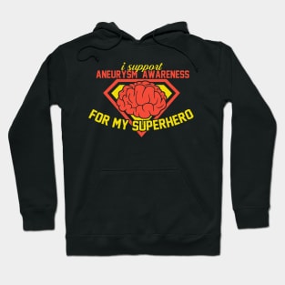 Aneurysm Awareness Superheroes Marvel Superherotshirt Hoodie